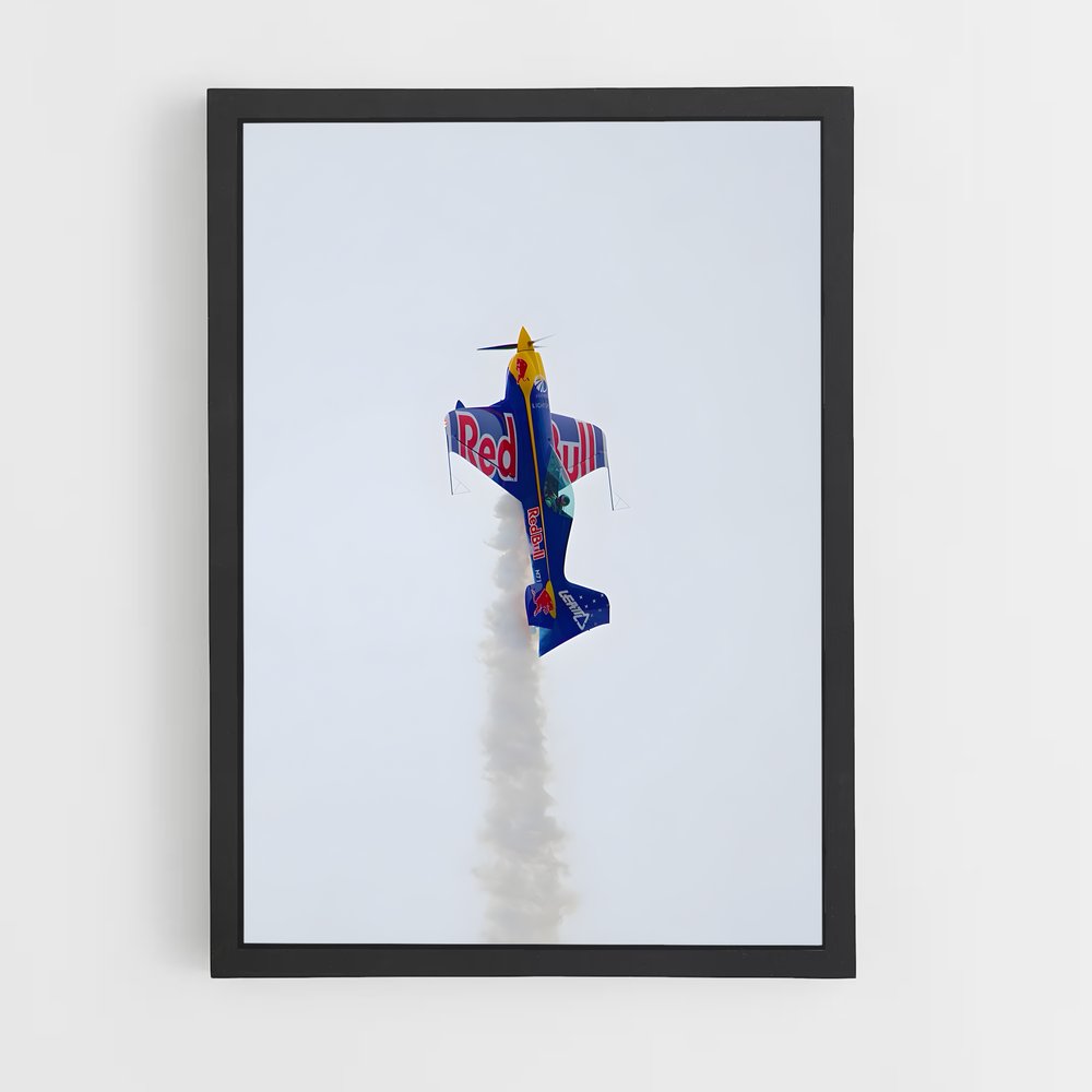 Poster Red bull planeur – affiche Deltaplane (vue 2)